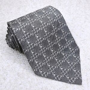 Hickey Freeman Silk Tie Hand-Folded 58" x 4.25" Wide